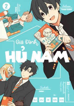 gia đình hủ nam - tập 2 - tặng kèm sticker bế hình + standee giấy bồi cứng