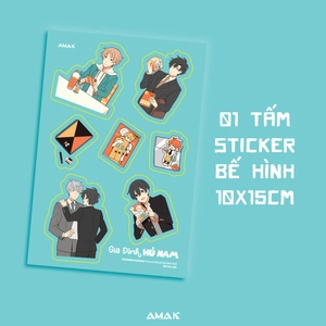 gia đình hủ nam - tập 2 - tặng kèm sticker bế hình + standee giấy bồi cứng