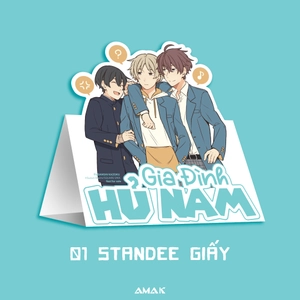 gia đình hủ nam - tập 2 - tặng kèm sticker bế hình + standee giấy bồi cứng