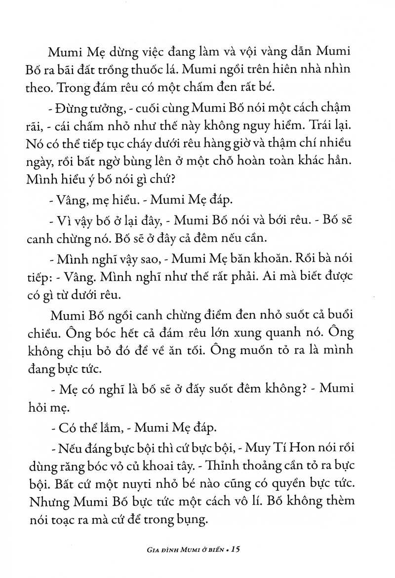 gia đình mumi ở biển (tái bản 2022)