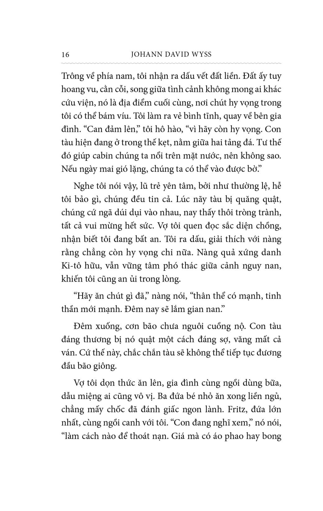 gia đình robinson thụy sỹ - bìa vải