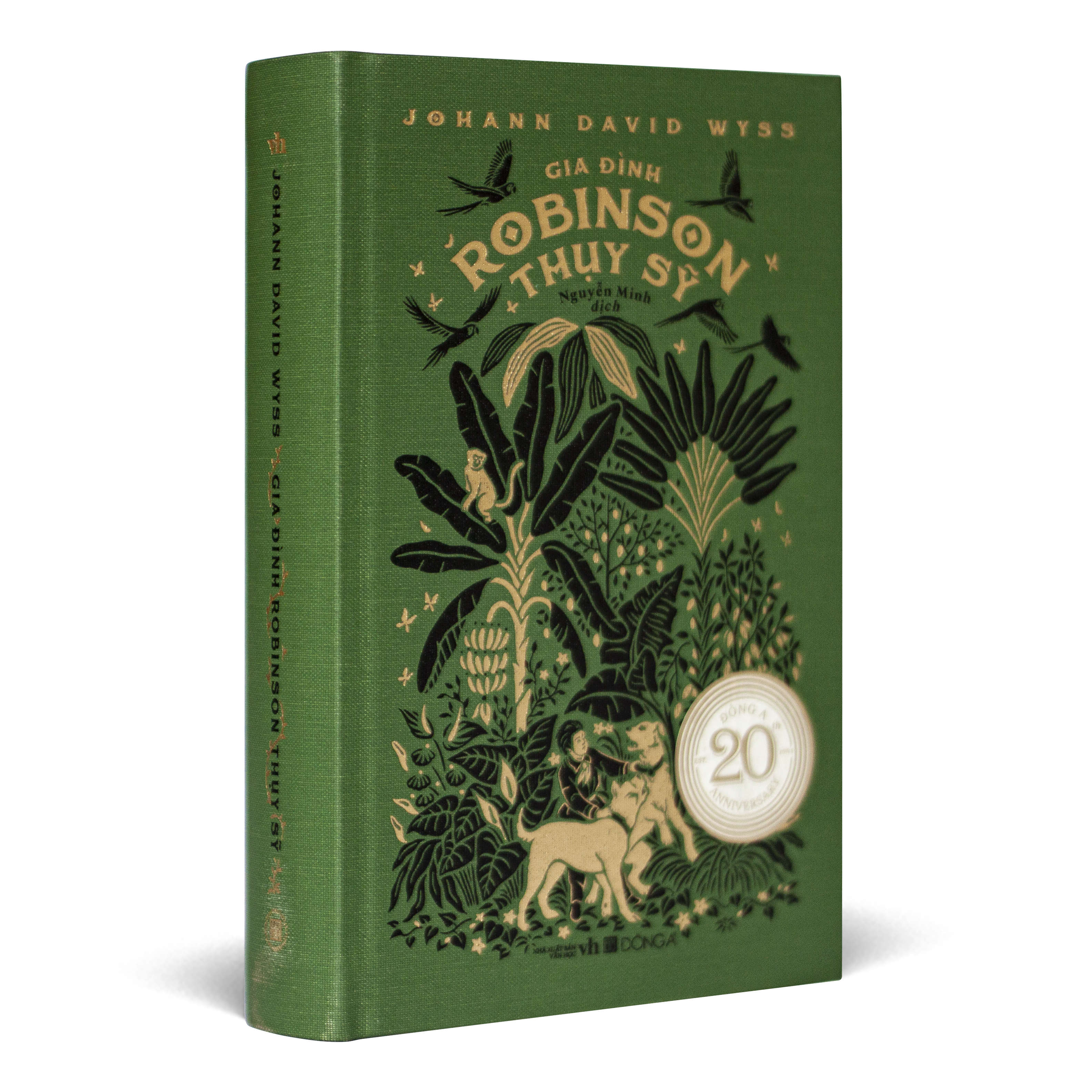 gia đình robinson thụy sỹ - bìa vải