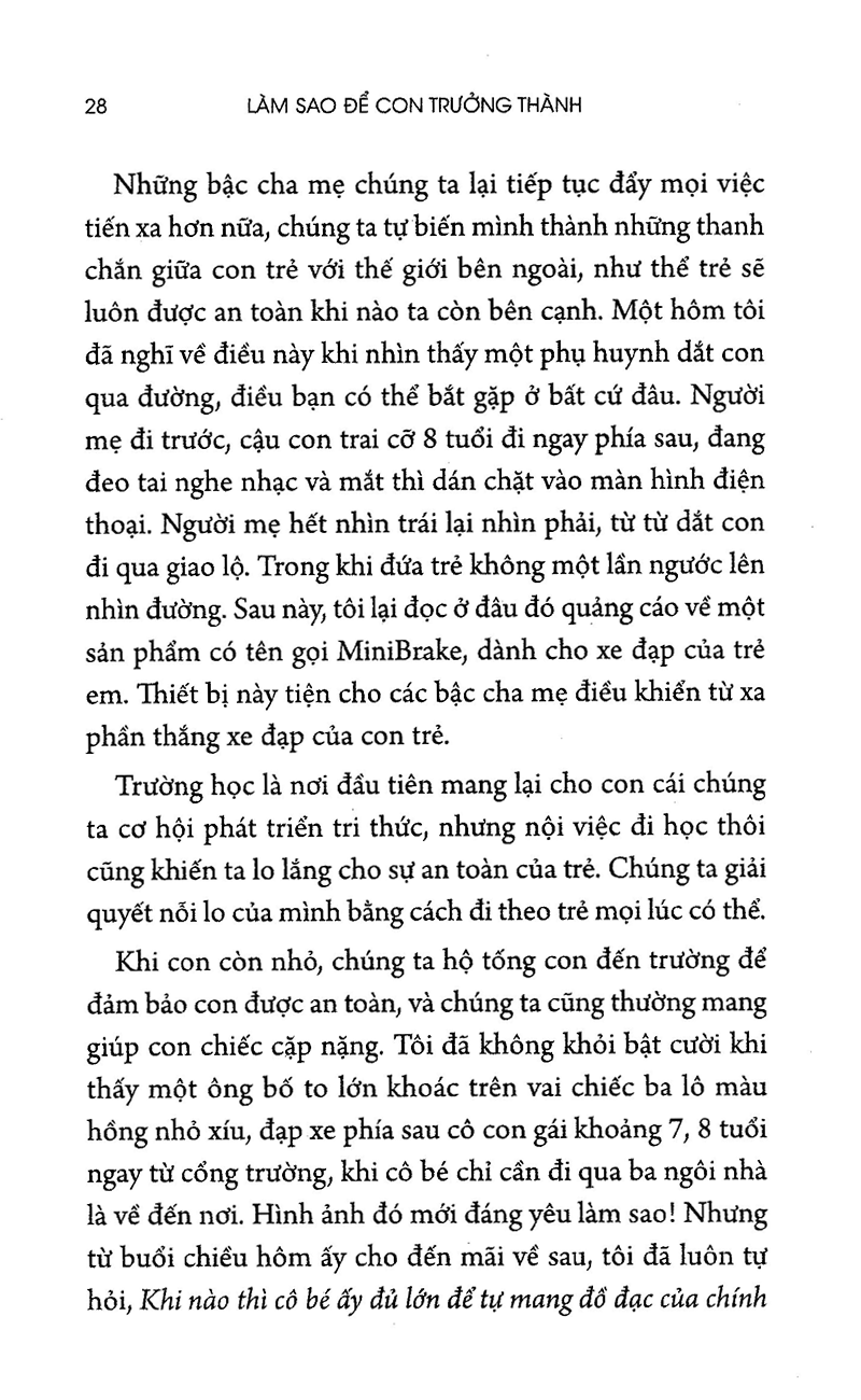 gia đình thế hệ mới - làm sao để con trưởng thành