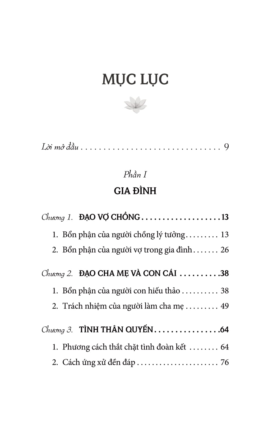 gia đình, xã hội và tâm linh