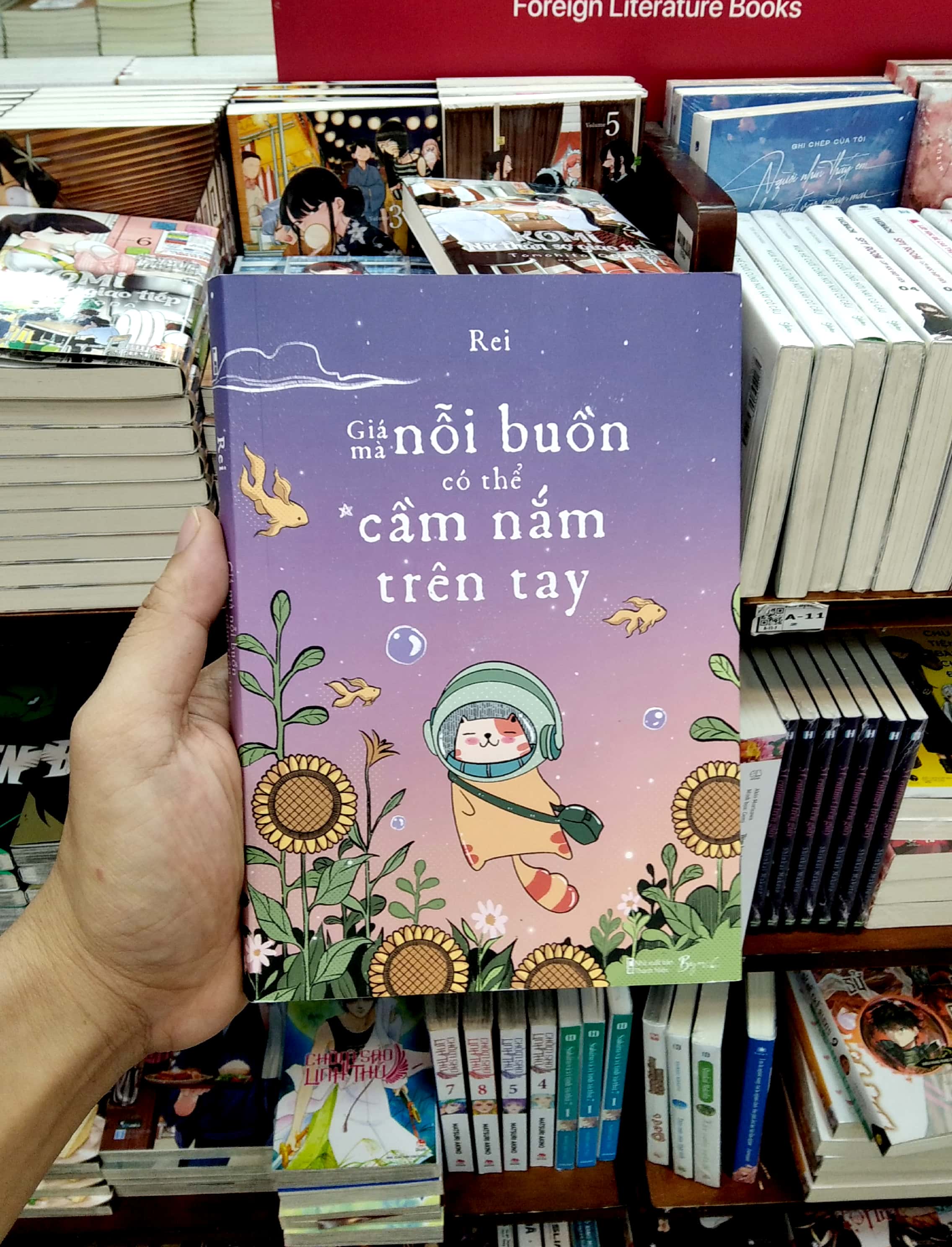 giá mà nỗi buồn có thể cầm nắm trên tay - tặng kèm 03 postcard