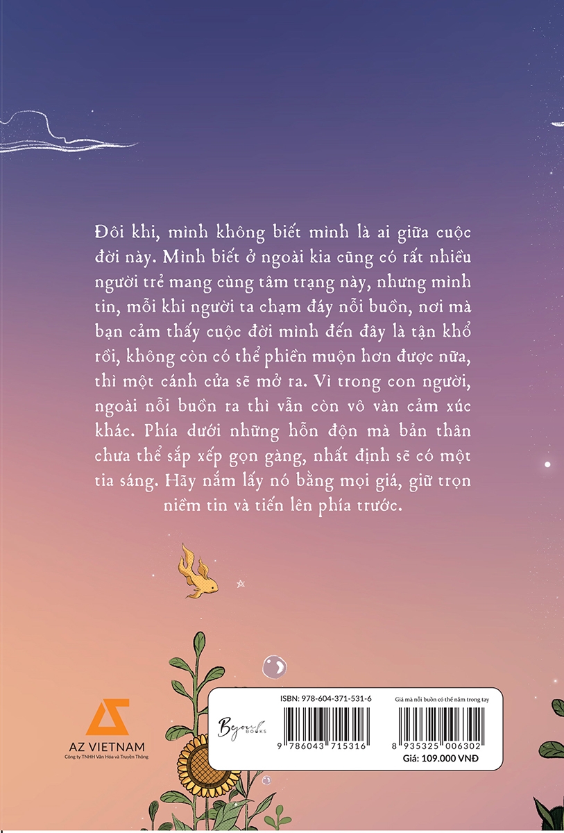 giá mà nỗi buồn có thể cầm nắm trên tay - tặng kèm 03 postcard