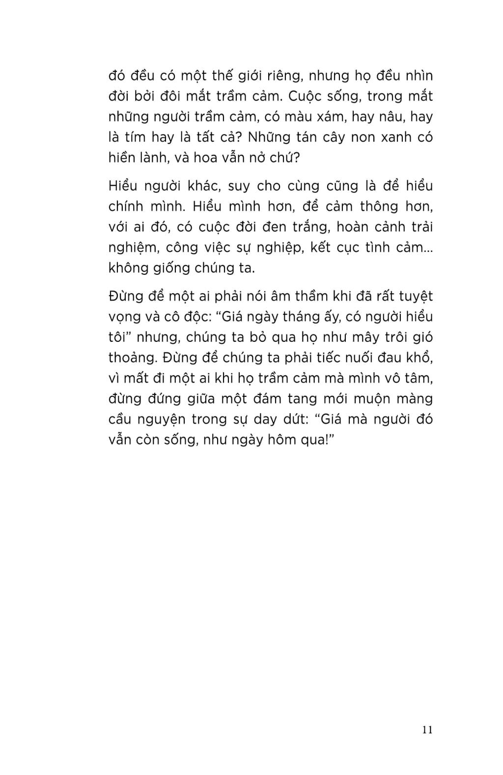 giá ngày tháng ấy có người hiểu tôi...