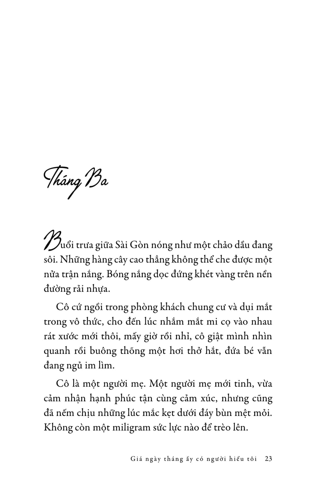 giá ngày tháng ấy có người hiểu tôi...