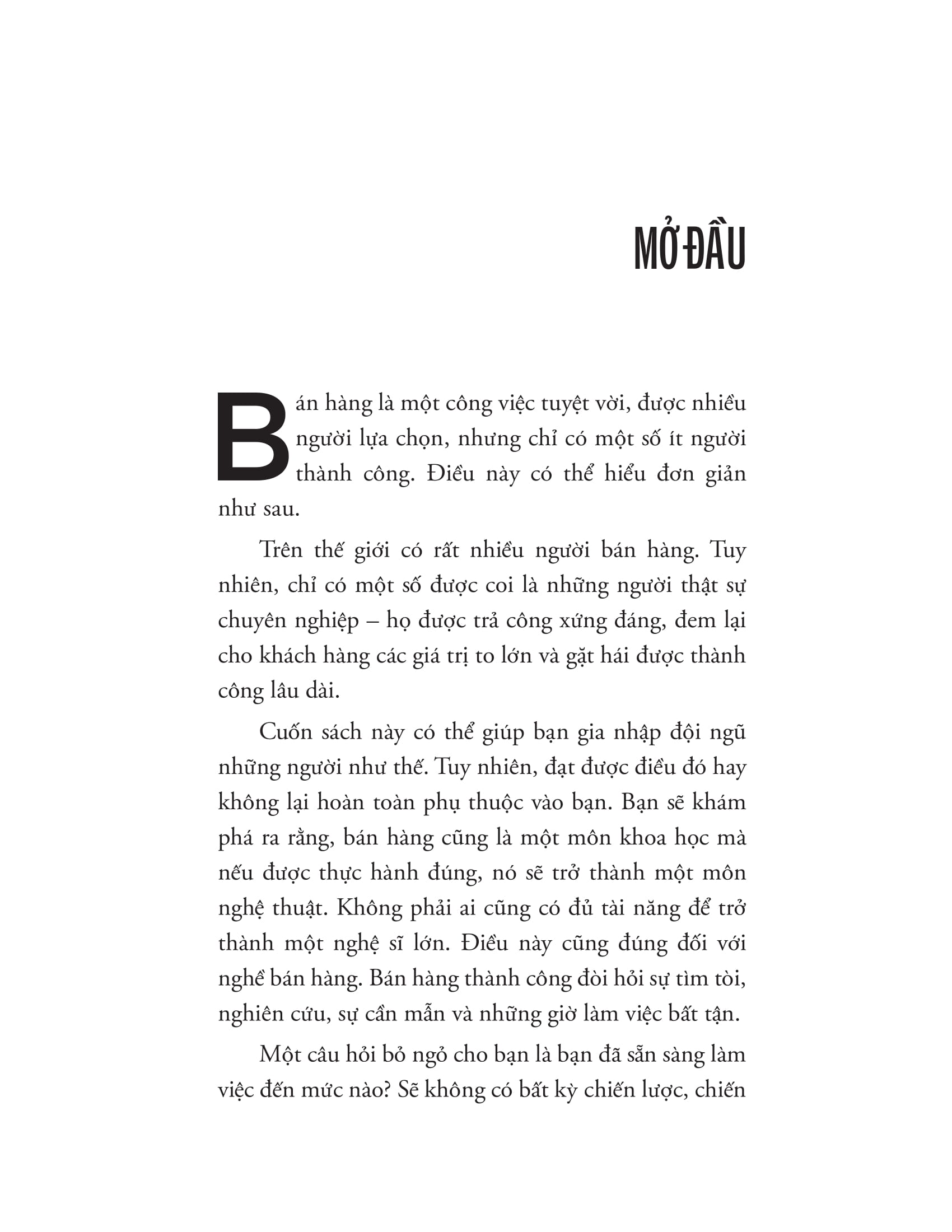 gia nhập đội ngũ bán hàng