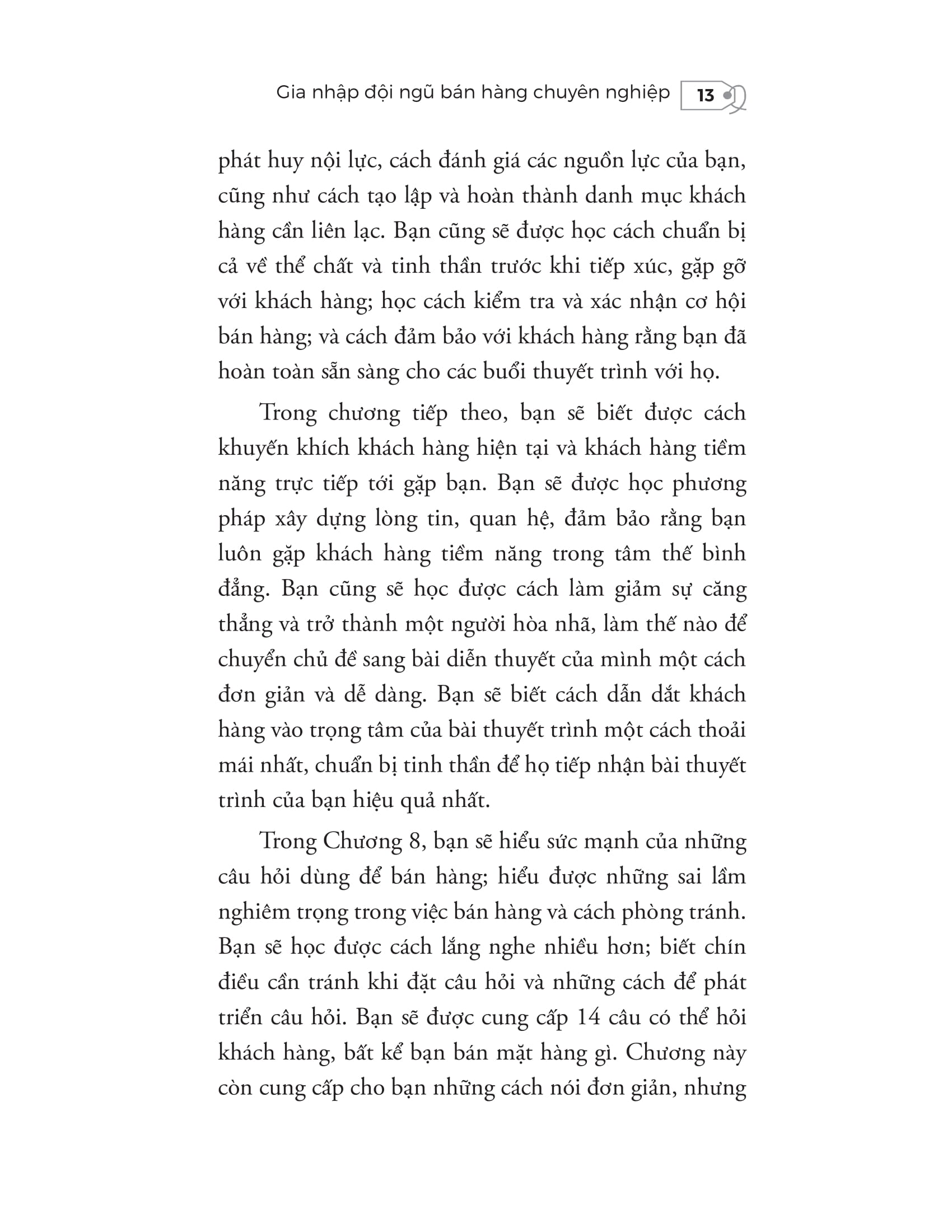 gia nhập đội ngũ bán hàng