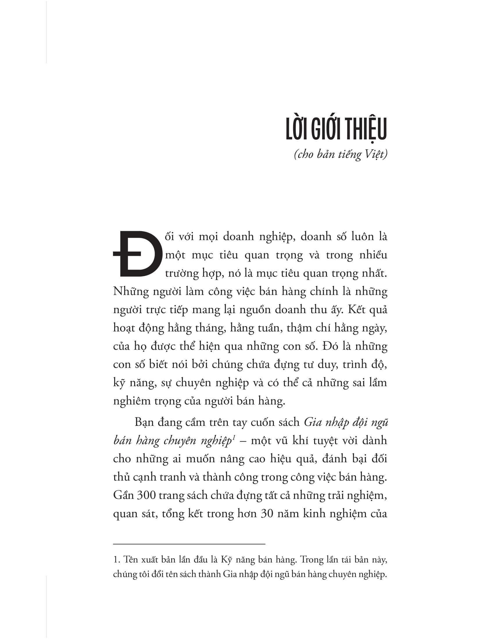 gia nhập đội ngũ bán hàng