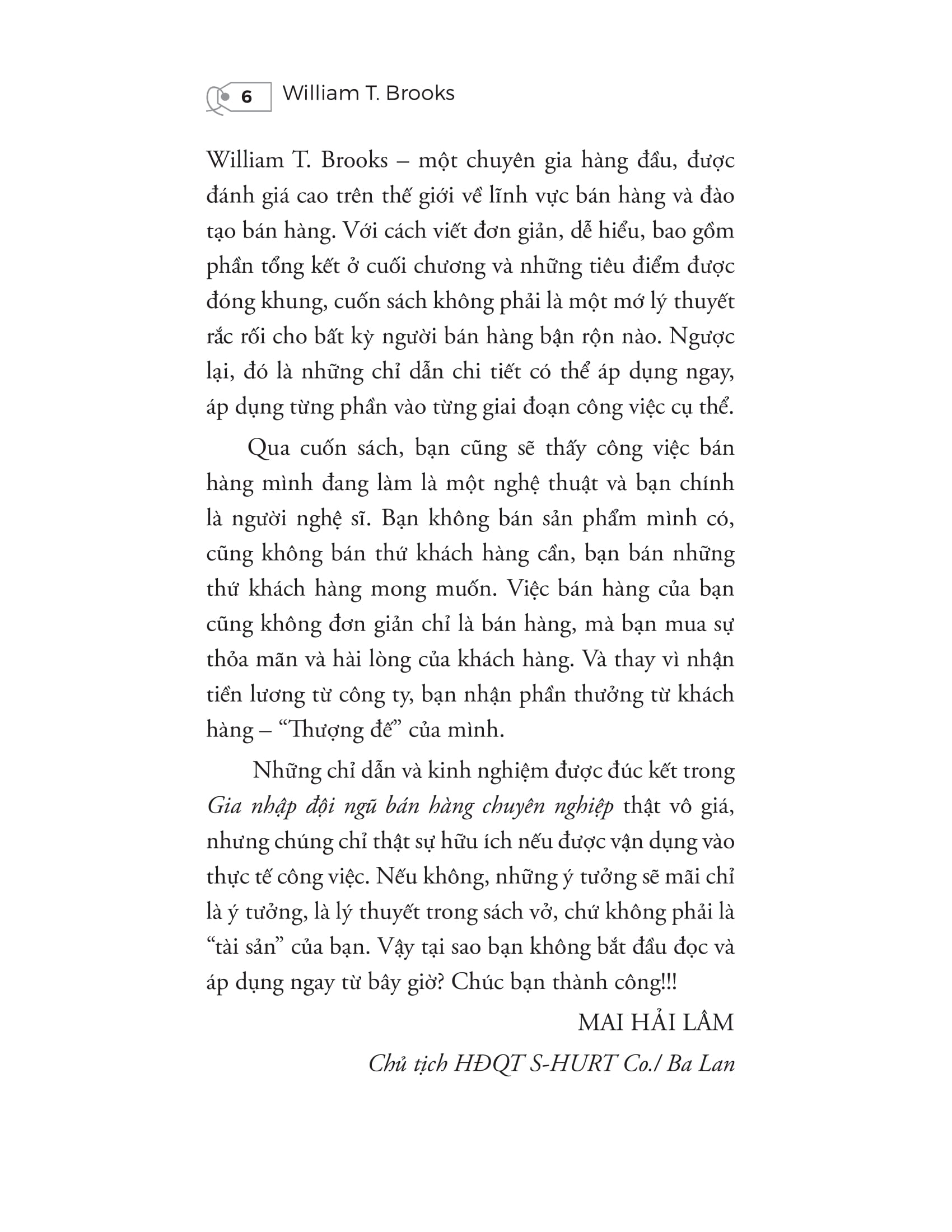 gia nhập đội ngũ bán hàng