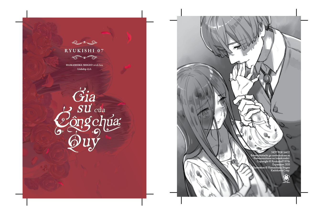 gia sư của công chúa quỷ - bản đặc biệt - tặng kèm bookmark 2 mặt in bồi cứng + postcard 2 mặt in bồi cứng + standee hình nhân vật in bồi cứng