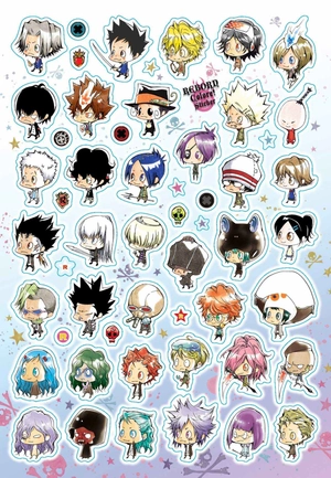 gia sư hitman reborn! official visual book: reborn colore! - tặng kèm sticker + poster