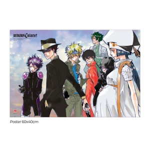gia sư hitman reborn! official visual book: reborn colore! - tặng kèm sticker + poster