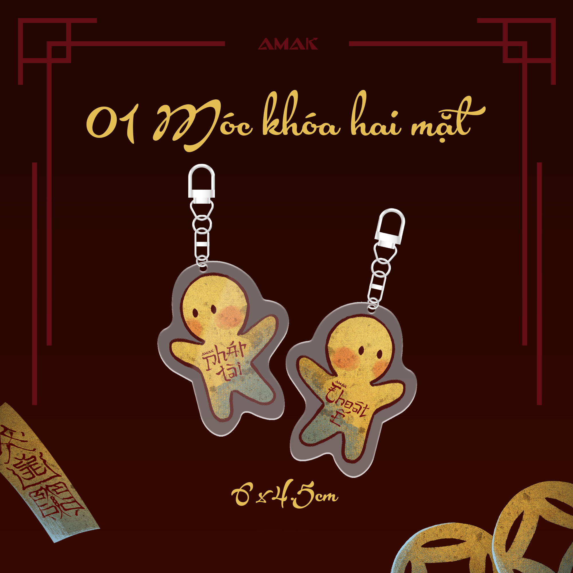 gia tĩnh linh dị lục - tập 1 - tặng kèm bookmark phủ nhung + postcard phủ nhung + standee giấy + móc khóa hai mặt phát tài và thoát ế