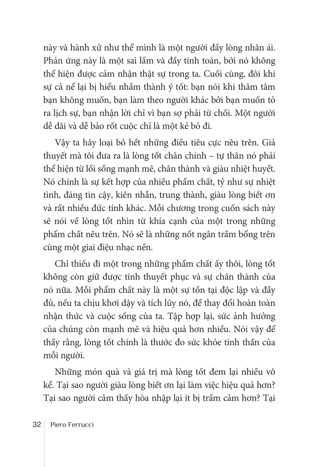 giá trị của sự tử tế (tái bản 2023)