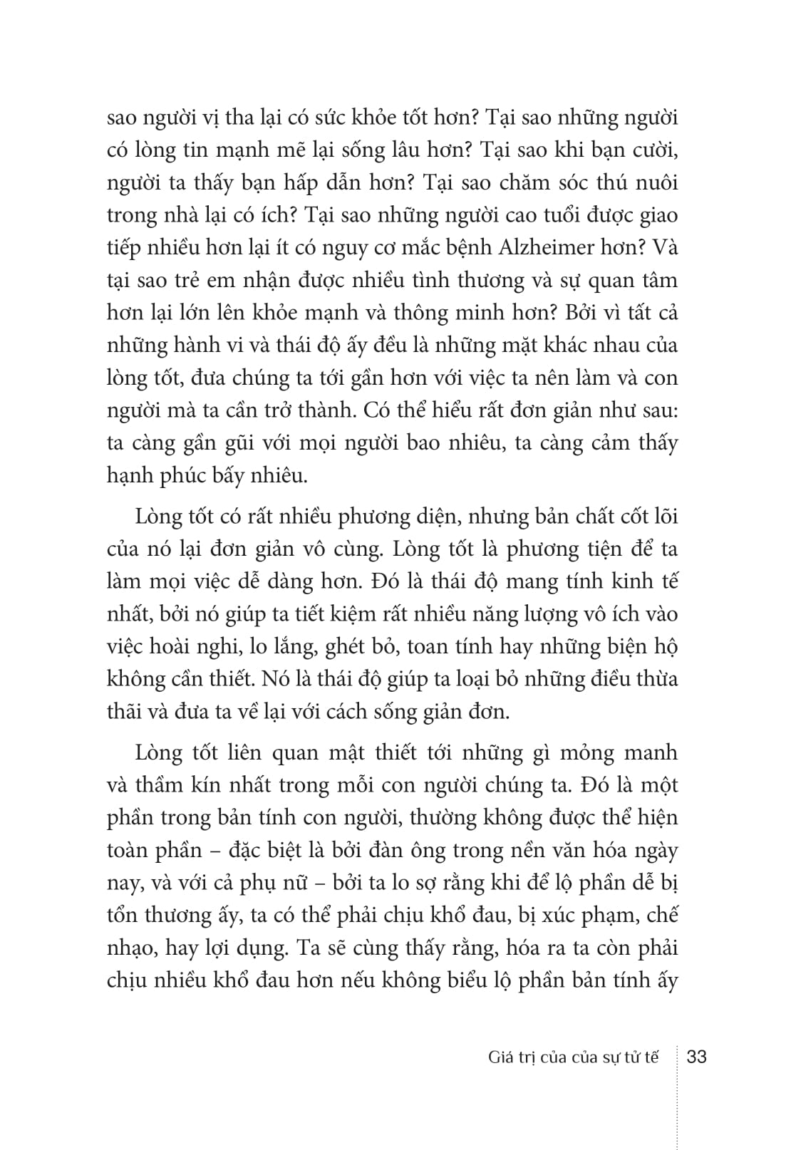 giá trị của sự tử tế (tái bản 2023)