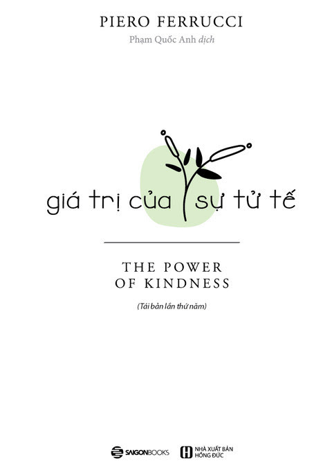 giá trị của sự tử tế (tái bản 2023)