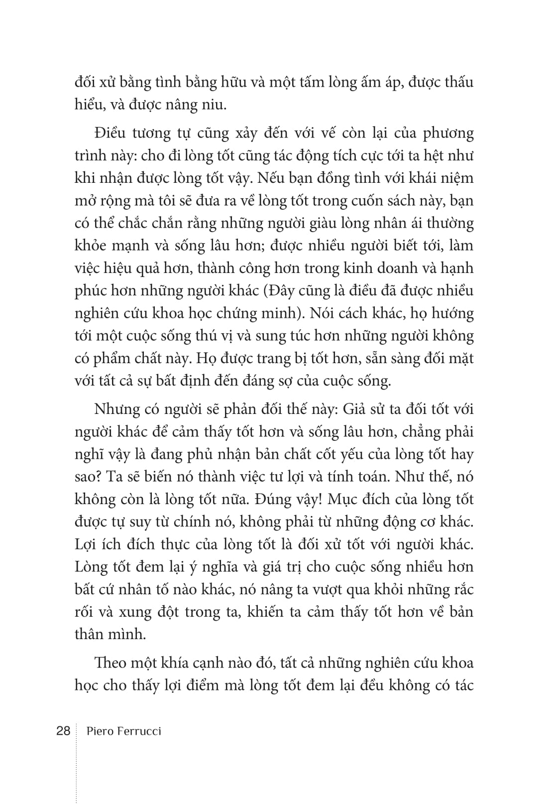 giá trị của sự tử tế (tái bản 2023)