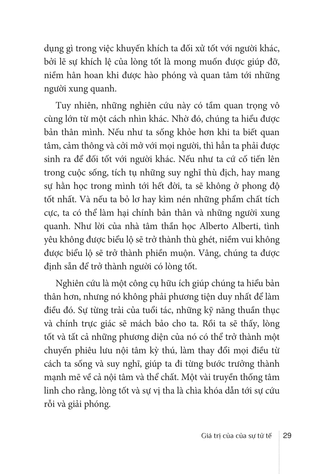 giá trị của sự tử tế (tái bản 2023)