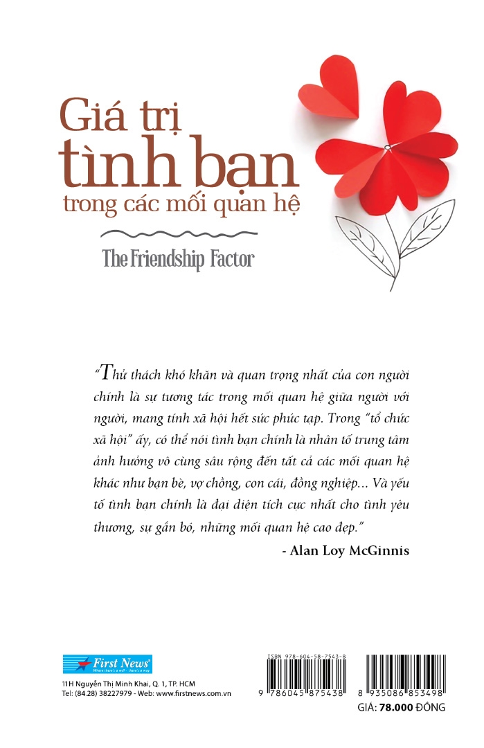 giá trị tình bạn trong các mối quan hệ