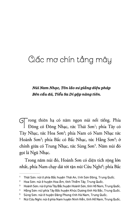 giấc mơ chín tầng mây