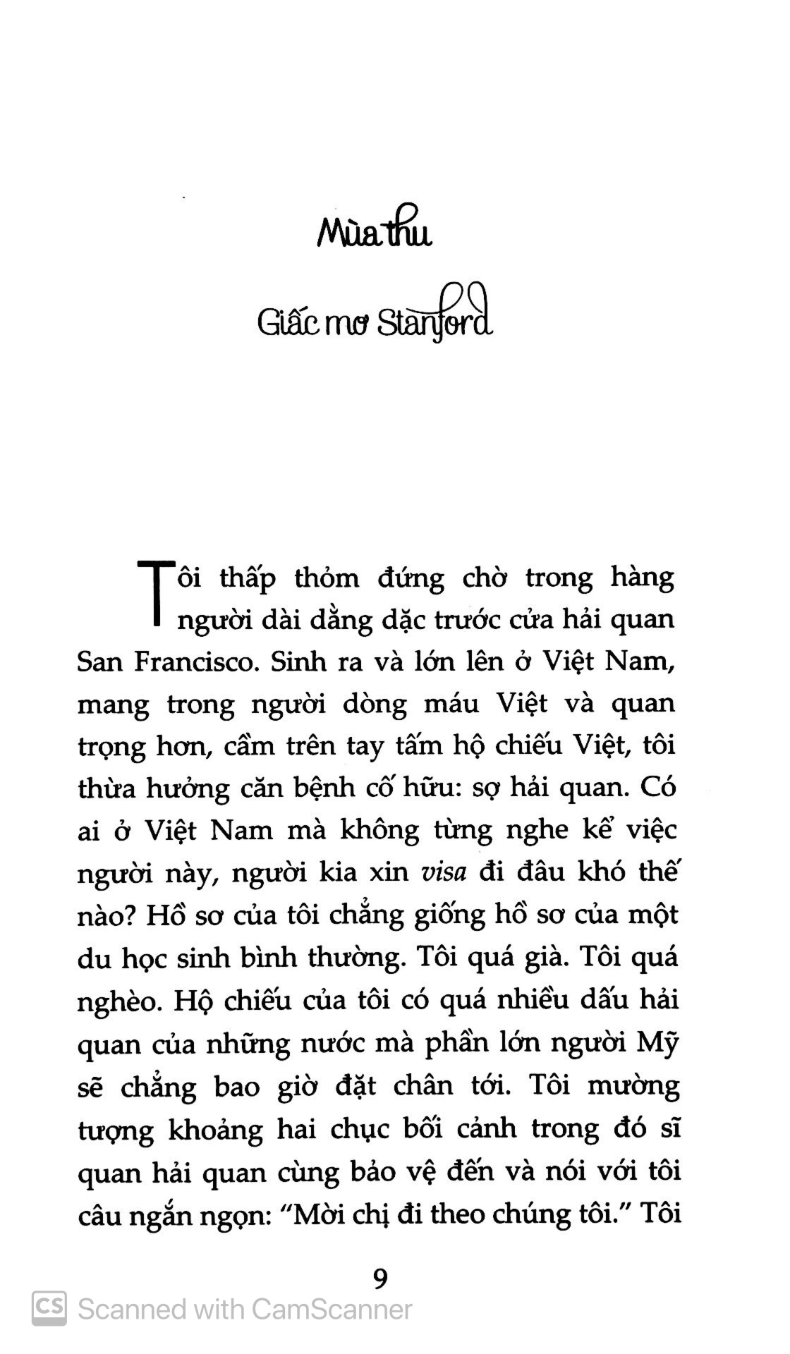 giấc mơ mỹ - đường đến stanford