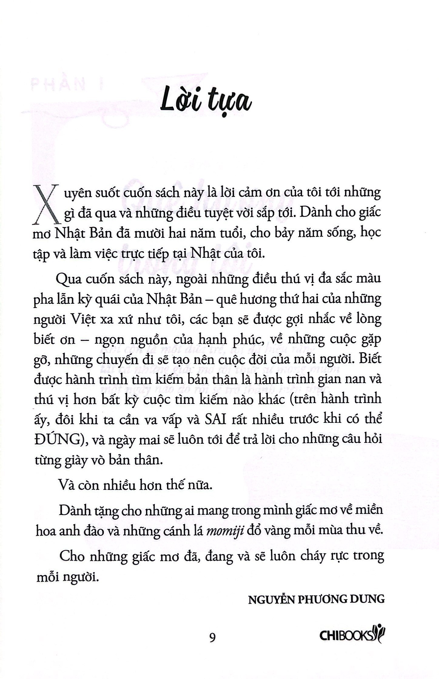giấc mơ nhật - đi để vấp ngã, đi để trưởng thành