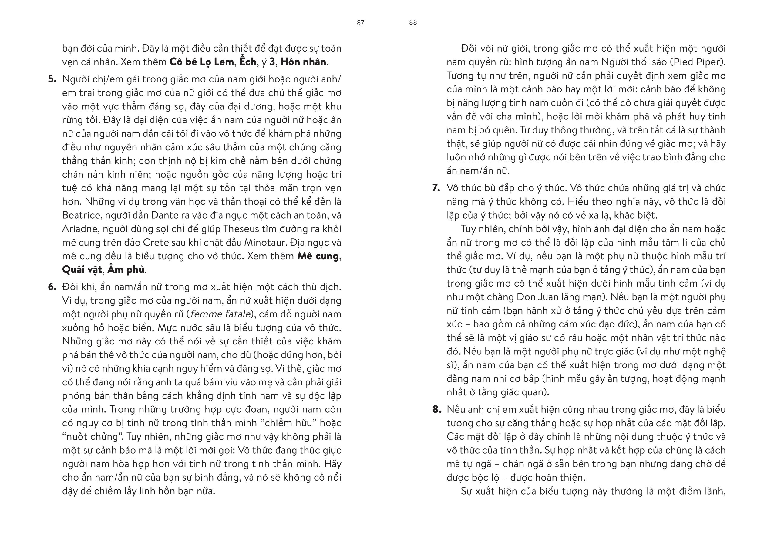 giấc mơ nhìn từ phân tâm học - những chỉ dẫn về hình ảnh và biểu tượng