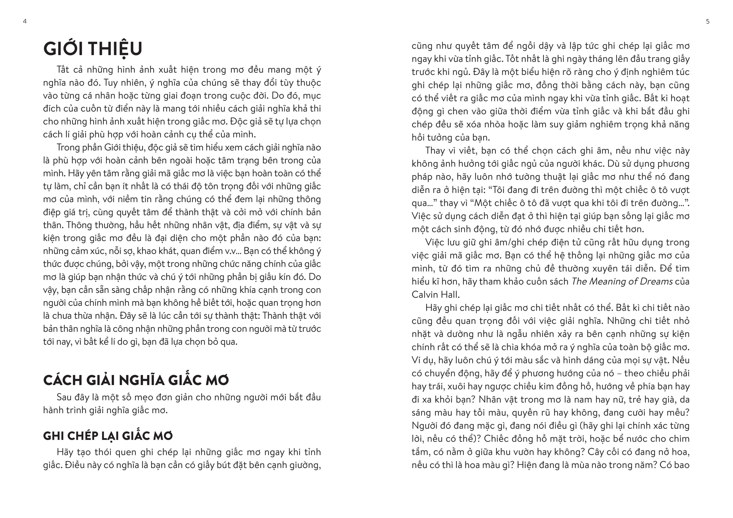 giấc mơ nhìn từ phân tâm học - những chỉ dẫn về hình ảnh và biểu tượng