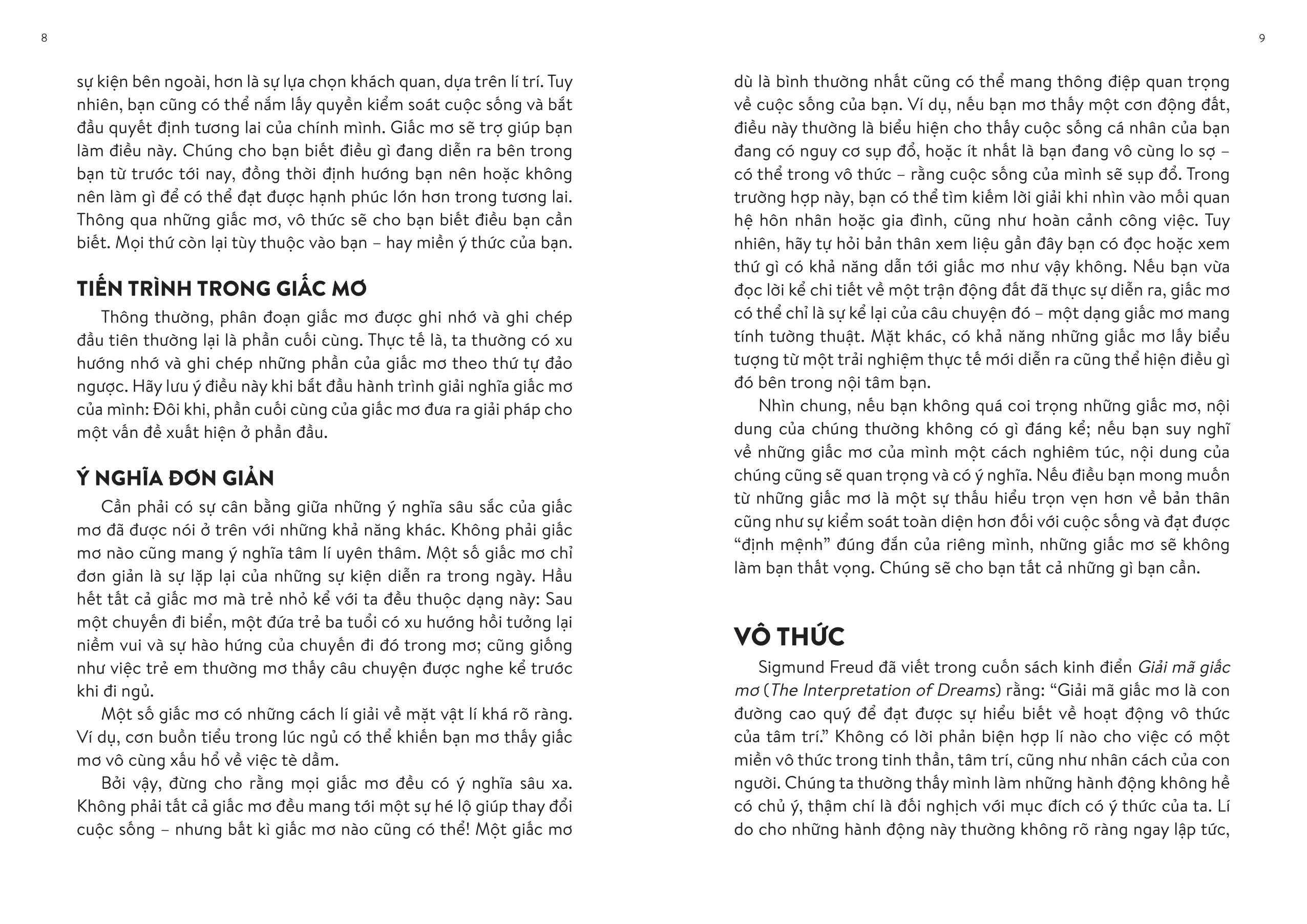 giấc mơ nhìn từ phân tâm học - những chỉ dẫn về hình ảnh và biểu tượng