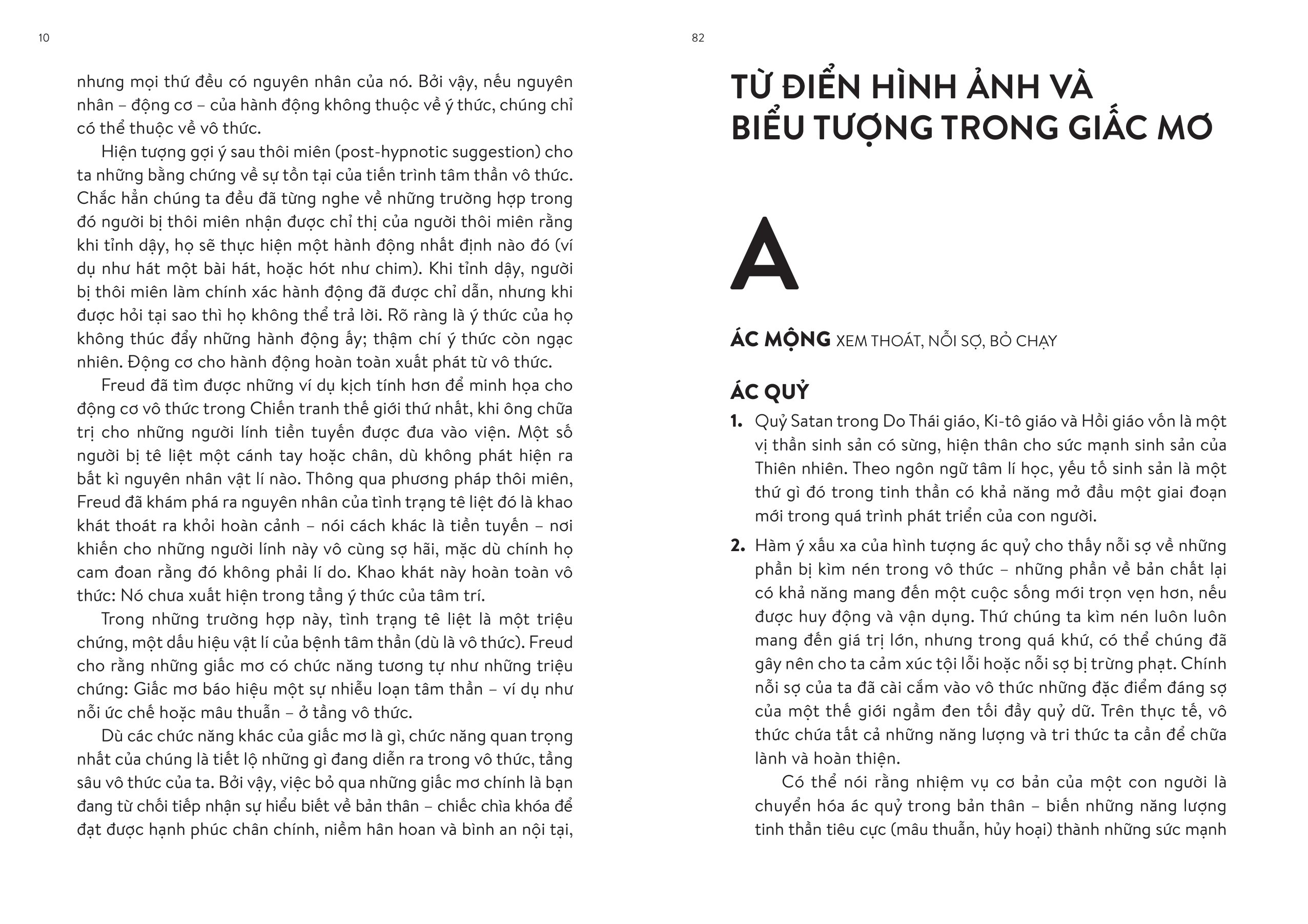 giấc mơ nhìn từ phân tâm học - những chỉ dẫn về hình ảnh và biểu tượng