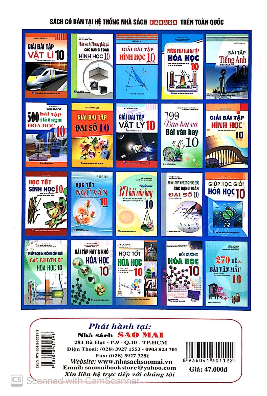 giải bài tập đại số 10 (cơ bản)