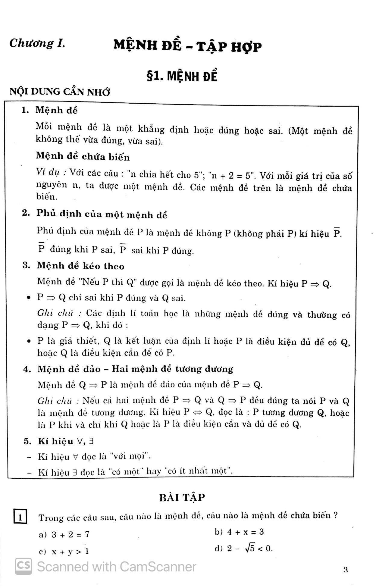 giải bài tập đại số 10 (cơ bản)