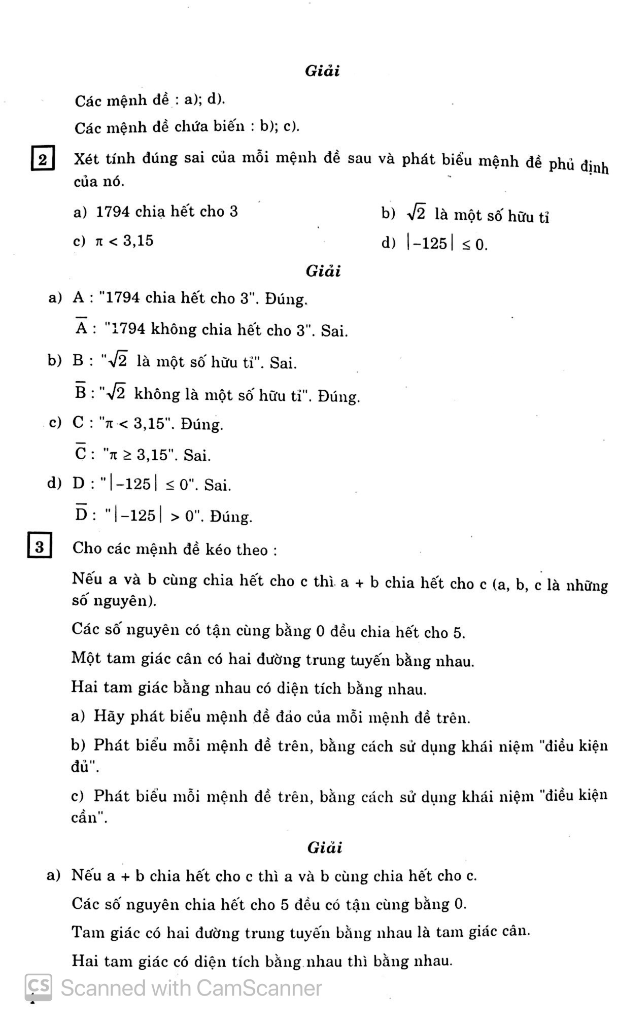 giải bài tập đại số 10 (cơ bản)