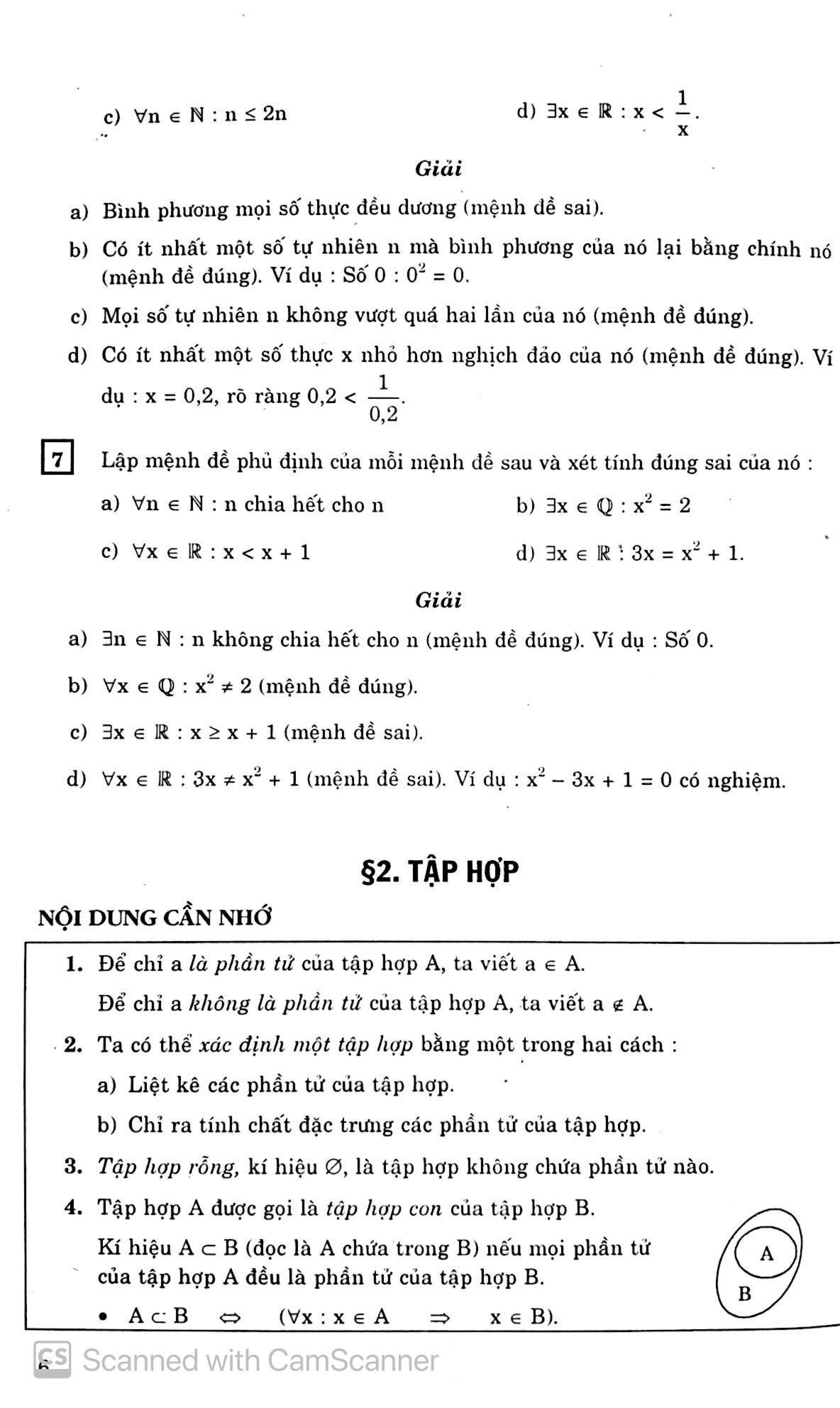 giải bài tập đại số 10 (cơ bản)