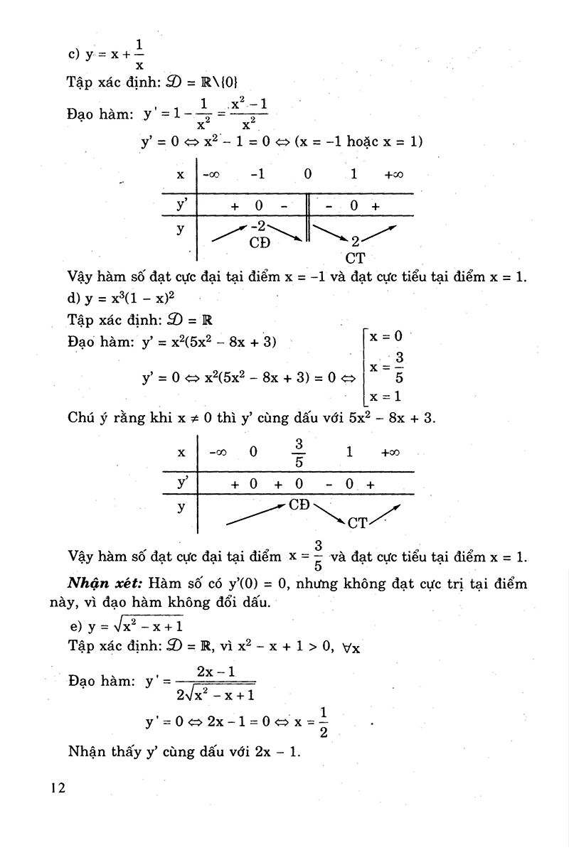 giải bài tập đại số - giải tích 12