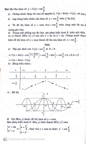 giải bài tập đại số và giải tích lớp 11 (chương trình nâng cao)