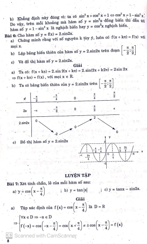 giải bài tập đại số và giải tích lớp 11 (chương trình nâng cao)