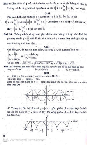 giải bài tập đại số và giải tích lớp 11 (chương trình nâng cao)