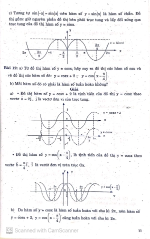 giải bài tập đại số và giải tích lớp 11 (chương trình nâng cao)