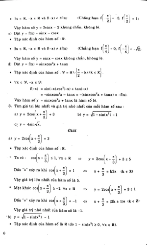 giải bài tập đại số và giải tích lớp 11 (nâng cao) (tái bản 2015)