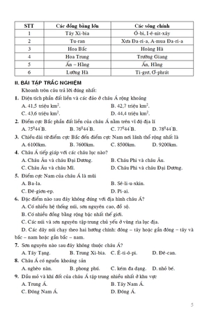 giải bài tập địa lí lớp 8