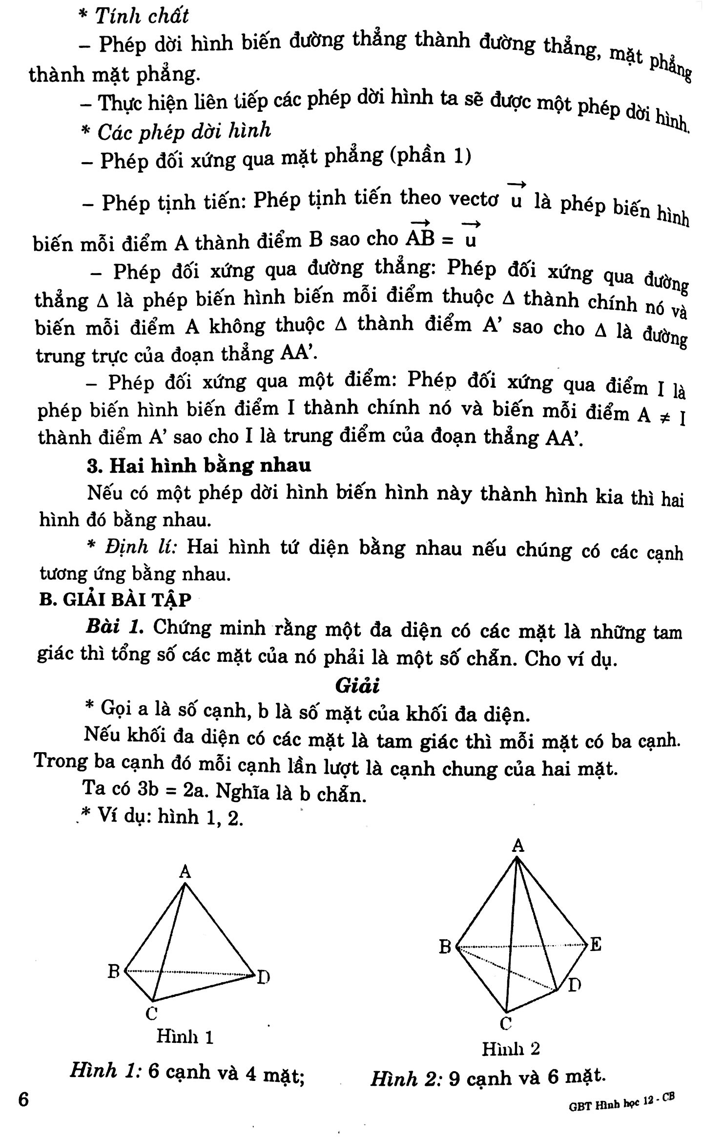 giải bài tập hình 12 cơ bản