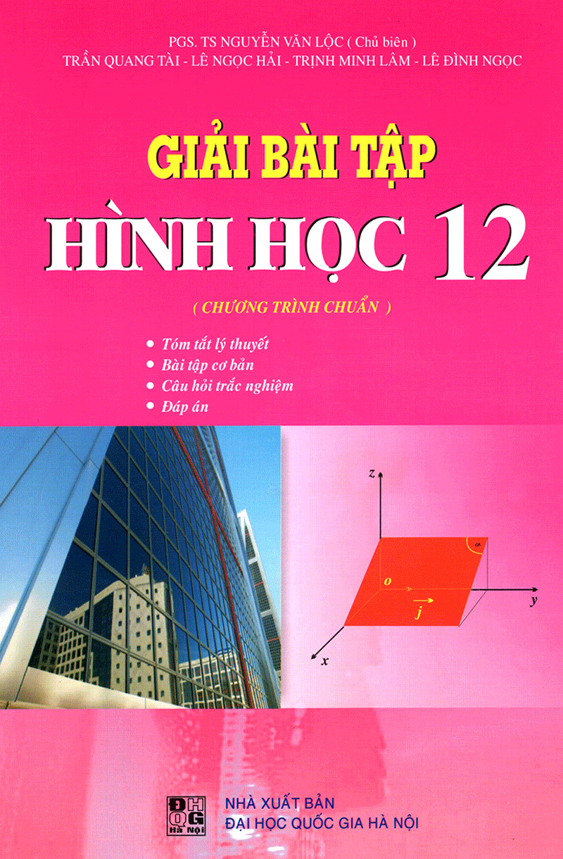 giải bài tập hình học lớp 12 (chương trình chuẩn)