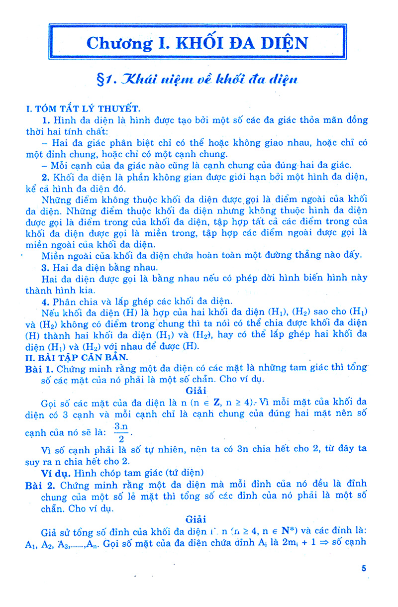 giải bài tập hình học lớp 12 (chương trình chuẩn)