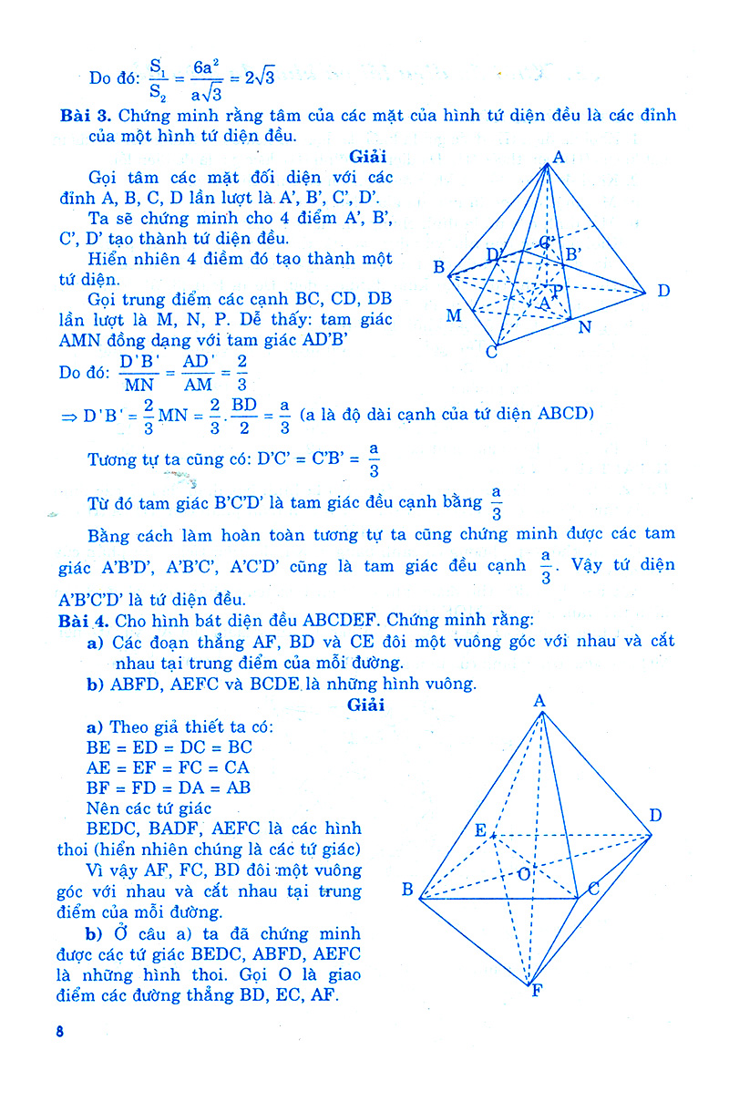 giải bài tập hình học lớp 12 (chương trình chuẩn)