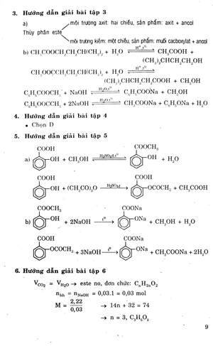 giải bài tập hoá học 12 nâng cao