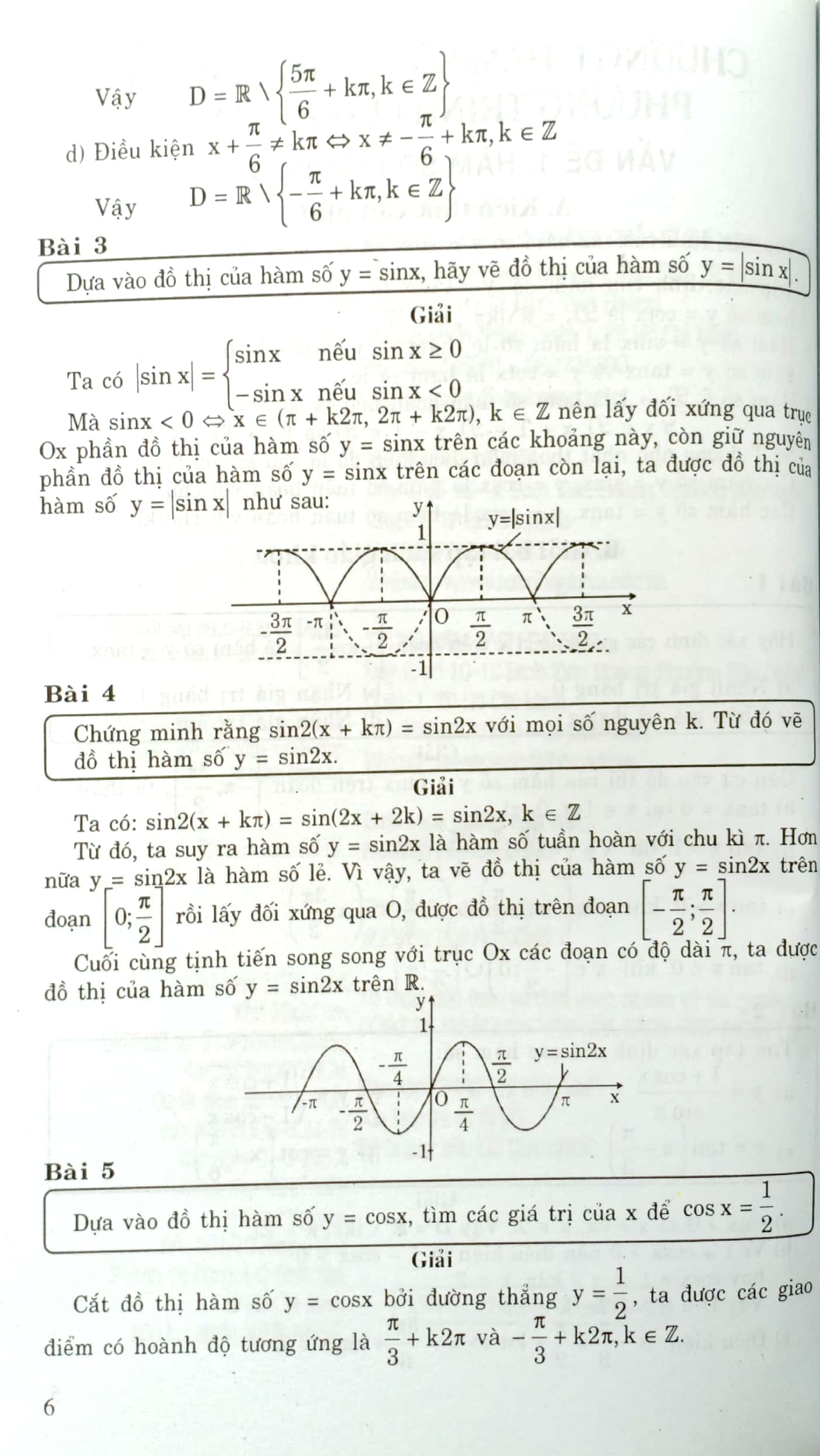 giải bài tập toán 11 - đại số giải tích
